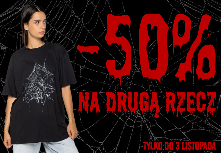 Halloween -50% na drugą rzecz