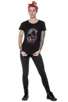 T-shirt damski UNDERWORLD Skull in fire