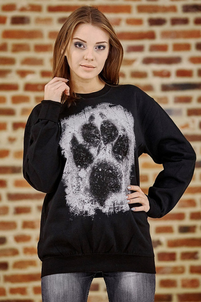 Bluza marki UNDERWORLD unisex Animal footprint