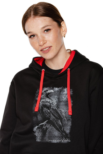 Bluza kangurka UNDERWORLD unisex Raven