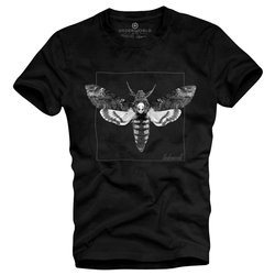 T-shirt męski UNDERWORLD Night Butterfly czarny