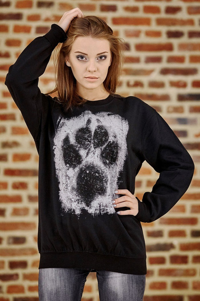 Bluza marki UNDERWORLD unisex Animal footprint