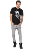 T-shirt męski UNDERWORLD Smoke skull