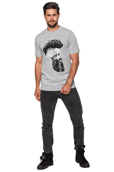 T-shirt męski UNDERWORLD Skull with a beard