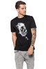 T-shirt męski UNDERWORLD Smoke skull