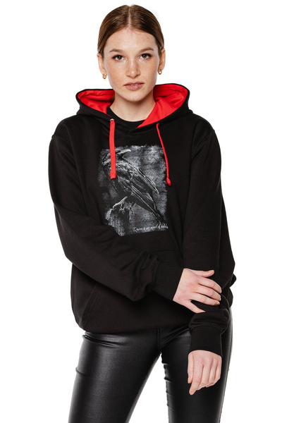 Bluza kangurka UNDERWORLD unisex Raven