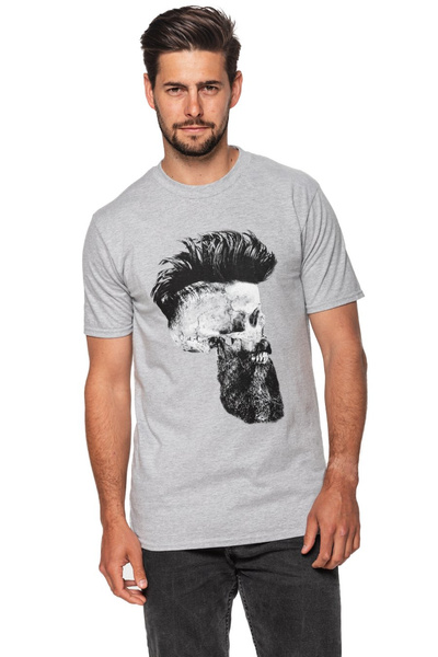 T-shirt męski UNDERWORLD Skull with a beard