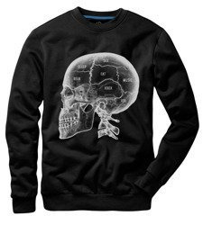 Bluza marki UNDERWORLD unisex X-ray skull