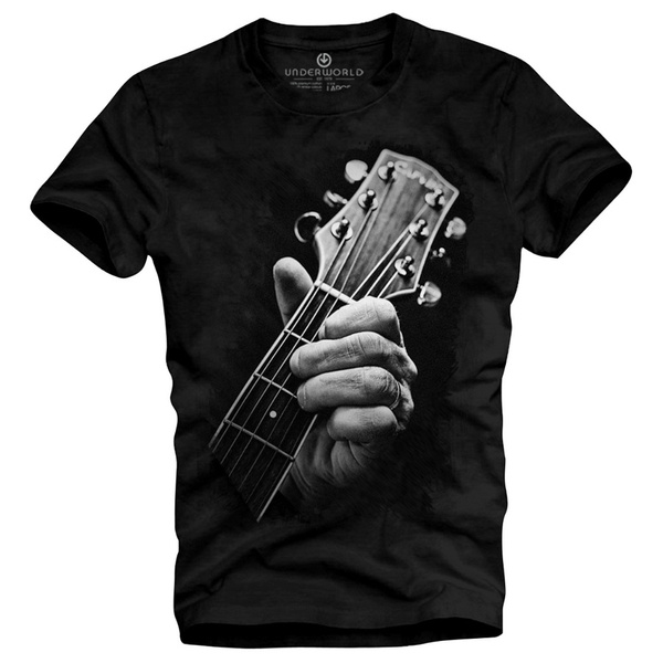 Zestaw prezentowy T-shirt męski + skarpety UNDERWORLD Guitar head / Skulls