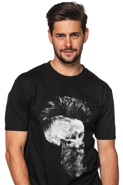 T-shirt męski UNDERWORLD Skull with a beard