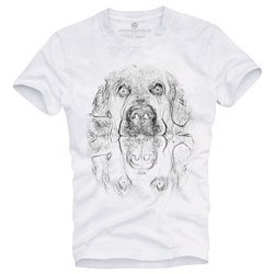 T-shirt męski UNDERWORLD Dog biały