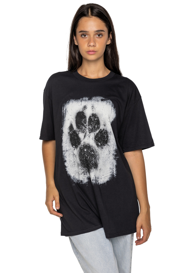 Koszulka loose fit UNDERWORLD Animal Footprint