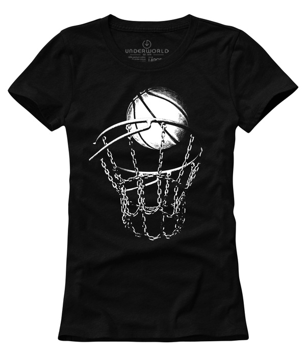 T-shirt damski UNDERWORLD Streetball czarny