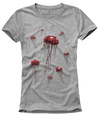 T-shirt damski UNDERWORLD Jellyfish szary